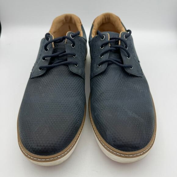 Johnston & Murphy Golf Spikeless Waterproof Oxford Shoes Men’s 12 Navy Leather main image 6
